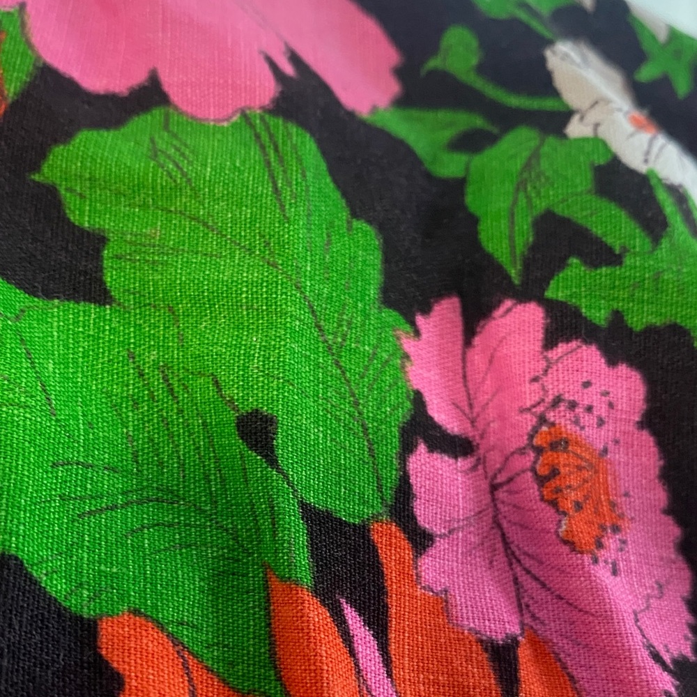 Floral Patchwork Button-Up Jacket - image 5